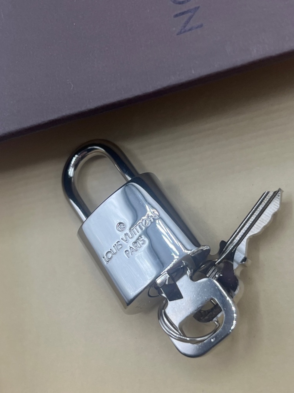 Louis Vuitton Silver Lock & Key #311 - Picture 3 of 3